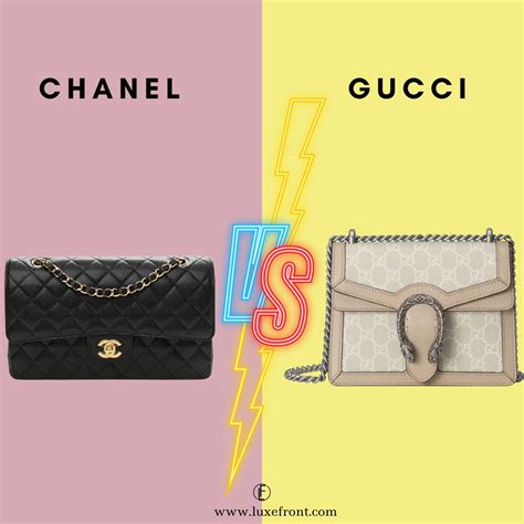 channel bag vs gucci|is Chanel or Gucci better.